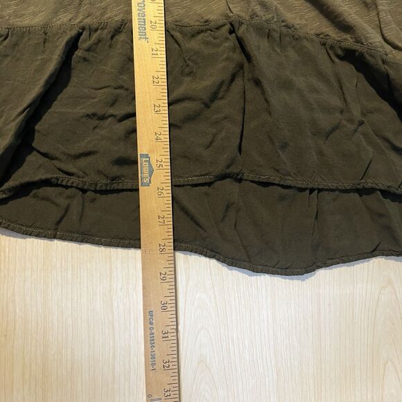 Anthropologie Parkway Tunic Olive Green Left of Center - Picture 6 of 7